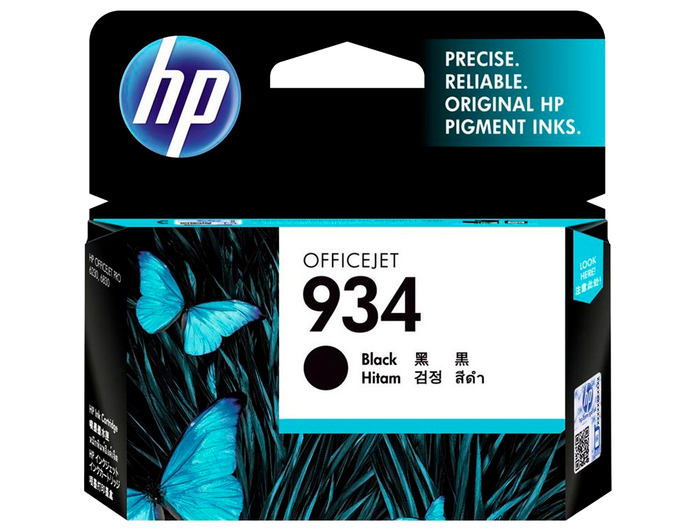 TINTEIRO HP 934 OFFICEJET 6815/ 6230 / 6830 PRETO 400 PAG