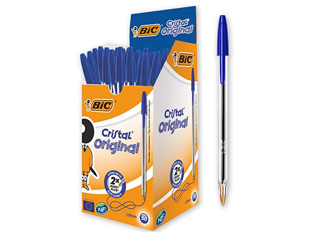 ESFEROGRAFICA BIC CRISTAL AZUL UNIDADE