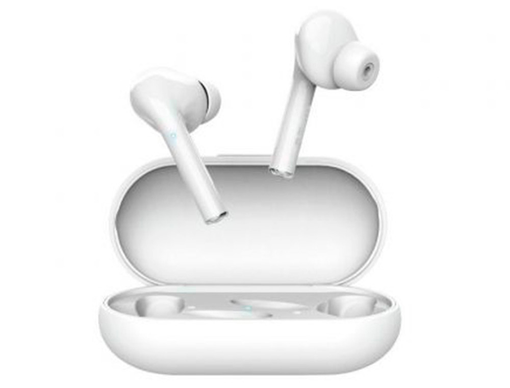 AURICULAR TRUST NIKA SEM FIOS BLUETOOTH COM ESTOJO DE CARREGAMENTO COR BRANCO