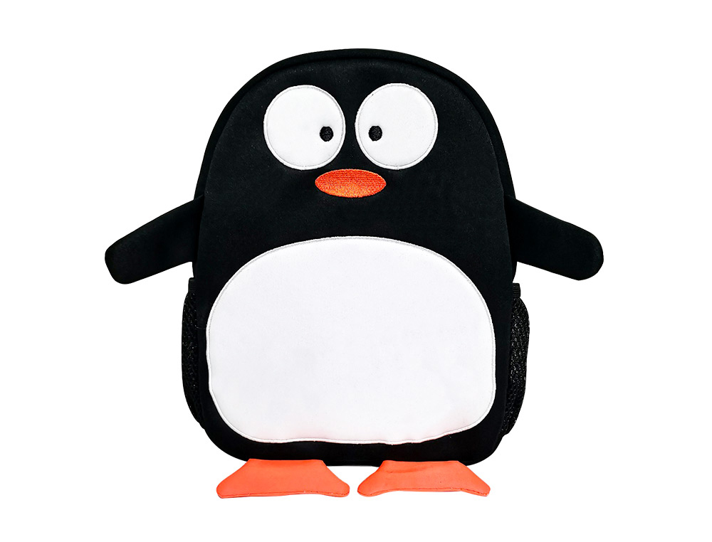 MOCHILA ESCOLAR LIDERPAPEL MOCHILA INFANTIL NEOPRENO PINGUIM