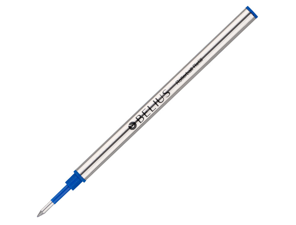 RECARGA ROLLER BELIUS AZUL 0,7 MM CAIXA 3 UNIDADES