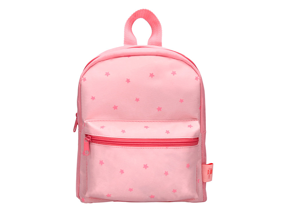 MOCHILA PREESCOLAR LIDERPAPEL INFANTIL DESENHO ROSA 210X115X250 MM
