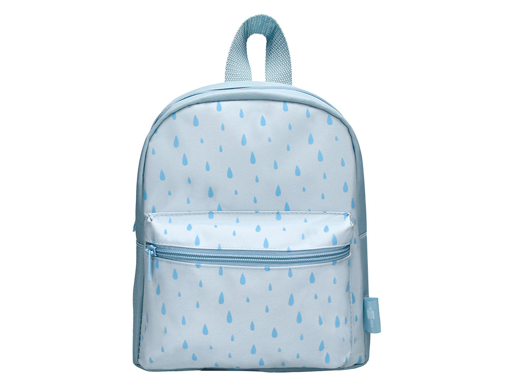 MOCHILA PREESCOLAR LIDERPAPEL INFANTIL DESENHO AZUL 210X115X250 MM
