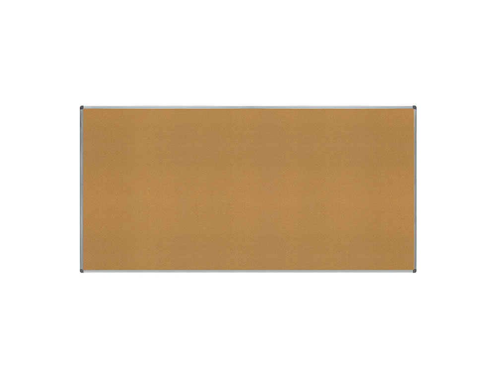 QUADRO CORTICA ROCADA MOLDURA ALUMINIO COM CANTOS 120X240 CM