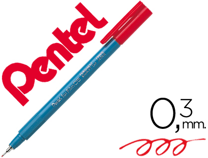 MARCADOR PENTEL PM405 VERMELHO
