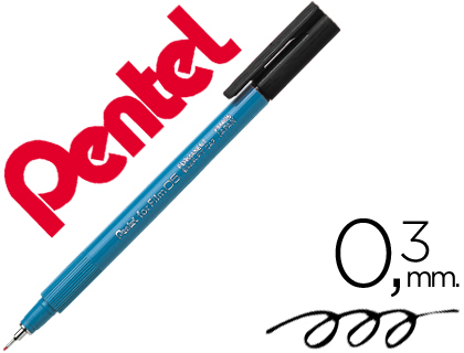 MARCADOR PENTEL PM405 AZUL