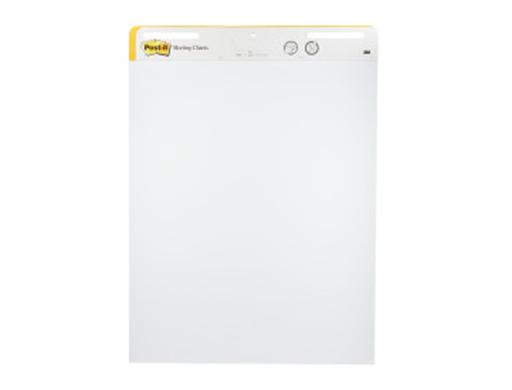 BLOCO CONGRESSO POST-IT 775 X 635MM COM 30 FOLHAS 80 GR